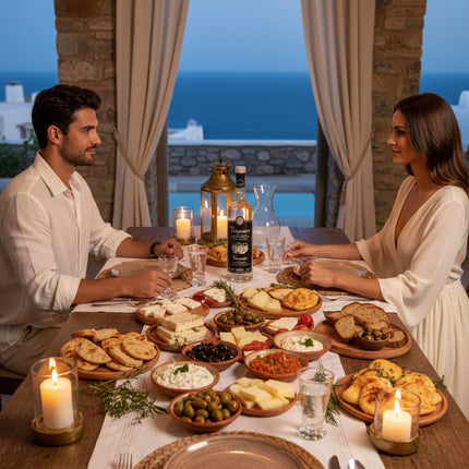 KATSAROS Tsipouro Tyrnavou in der Originalflasche – hochwertiger griechischer Tresterbrand mit klarem Charakter
