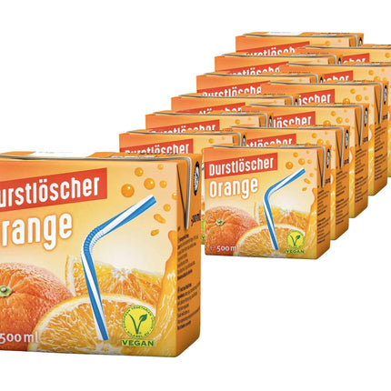 12er-Pack Durstlöscher Orange (500 ml) – Erfrischendes Getränk mit fruchtigem Orangengeschmack. Perfekt für eine belebende und vitaminreiche Erfrischung. Angebot von GEtca GmbH.