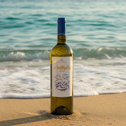 LAZARIDIS Amethystos Weißwein 0,75 l – eleganter griechischer Weißwein mit fruchtigen und frischen Aromen