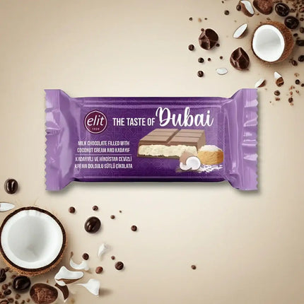 Milchschokoladenriegel mit Kokoscreme und Kadayif, 90g
