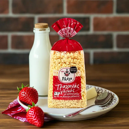 Trachanas Süß von VLACHA 500 g – griechische Spezialität mit Butter und Milch nach traditioneller Rezeptur