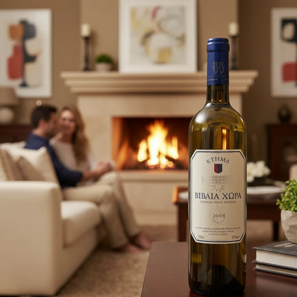 BIBBLIA CHORA Weißwein 5er-Pack à 0,75 l – eleganter griechischer Qualitätswein für besondere Anlässe