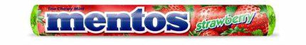 Mentos Strawberry – fruchtige Kaubonbons mit intensivem Erdbeergeschmack, angeboten von der GEtca GmbH. Perfekt für alle, die eine süße und erfrischende Erdbeer-Köstlichkeit genießen möchten!