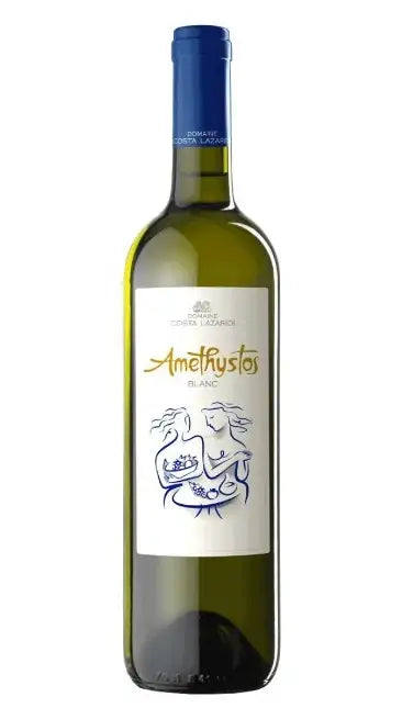 Amethystos Weißwein von LAZARIDIS in der 0,75-Liter-Flasche – hochwertiger griechischer Qualitätswein
