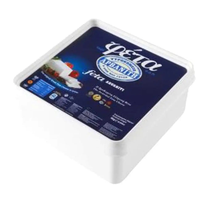 Feta Arvaniti in Scheiben in Lake 4Kg  Plastikbox