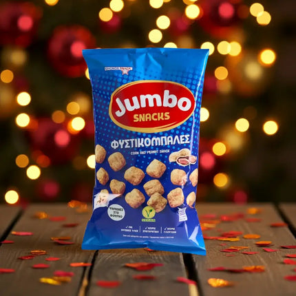 JUMBO Fystikobales Erdnuss-Snack 102 g – würziger Knabberspaß mit knuspriger Textur und vollem Geschmack