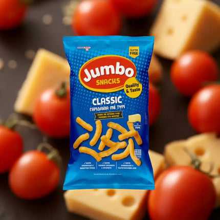 JUMBO Classik Käse 90 g – beliebter griechischer Knabbersnack mit würziger Käsenote