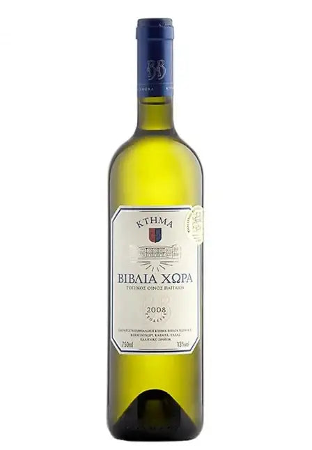 BIBBLIA CHORA Weißwein 0,75 l – hochwertiger griechischer Weißwein mit fruchtigem und ausgewogenem Geschmack