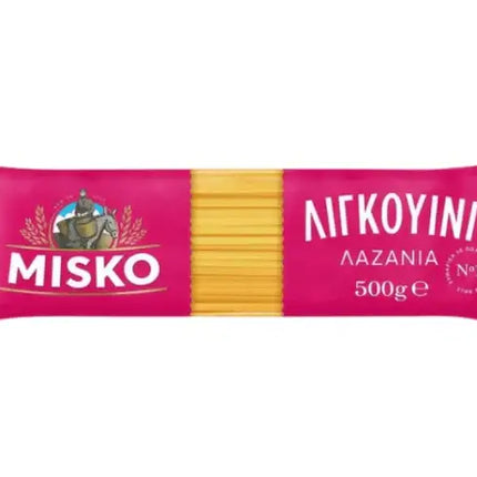MISKO Lasagne – griechische Lasagneblätter aus Hartweizengrieß für klassische Ofengerichte