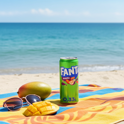 Fanta Exotic Erfrischungsgetränk mit Kohlensäure
