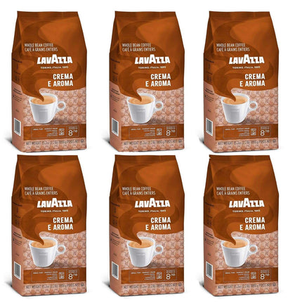 Lavazza Crema E Aroma Bohnen 6x1kg