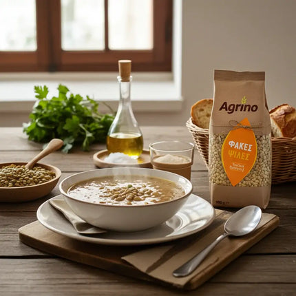 Griechische AGRINO Linsen fein 500 g – ausgewählte Linsen mit feiner Körnung für zahlreiche Rezepte