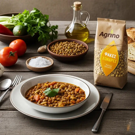 AGRINO Linsen groß 500g – Reich an Eiweiß und Ballaststoffen, 100% natürlich
