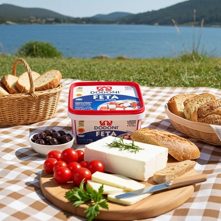 Hochwertiger Feta Käse in Lake 1kg Griechenland