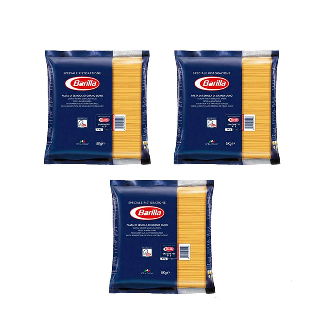 Barilla Spaghetti No.5 – 3x5kg