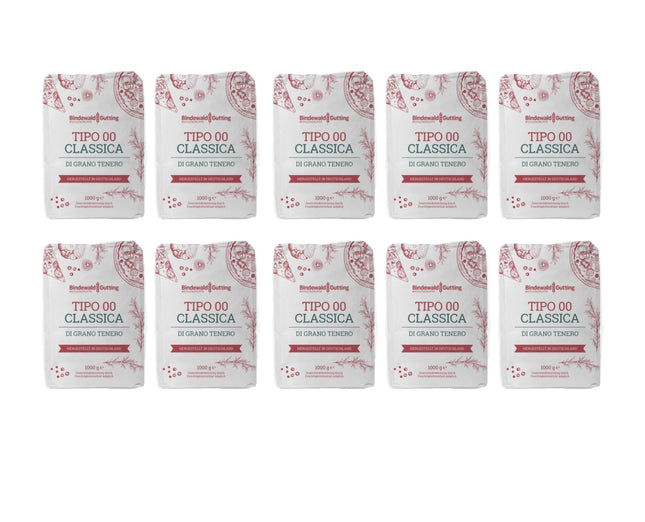 Bindewald+Gutting Weizenmehl Tipo 00 Classica 10x1 kg