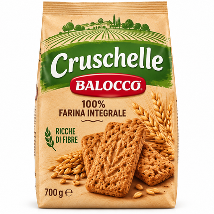 Balocco Cruschelle Vollkornkekse 700 g – italienische Kekse