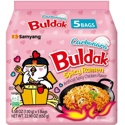 Buldak Carbonara Flavour – 5x140g Getca GmbH