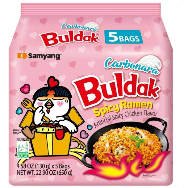 Buldak Carbonara Flavour – 5x140g Getca GmbH