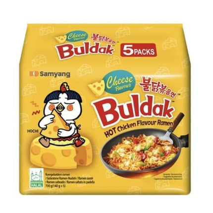 Buldak Cheese Flavour – 5x140g Getca GmbH