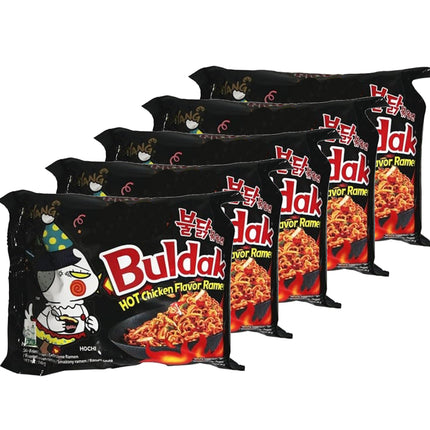 Buldak Hot Chicken Flavour – 5x140g Getca GmbH