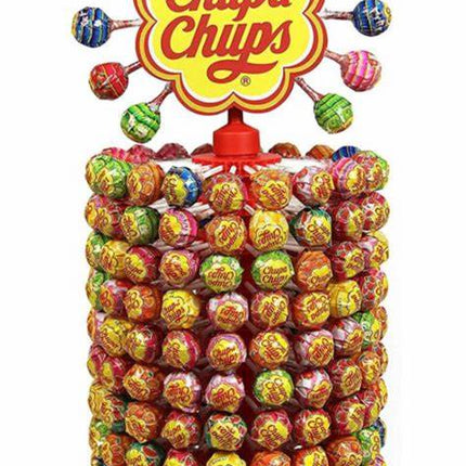 Chupa Chups The Best of Wheel – eine bunte Auswahl der beliebtesten Chupa Chups Lollis in einem praktischen Rad-Format, angeboten von der GEtca GmbH. Perfekt für alle, die eine Vielfalt an köstlichen Geschmacksrichtungen genießen möchten!