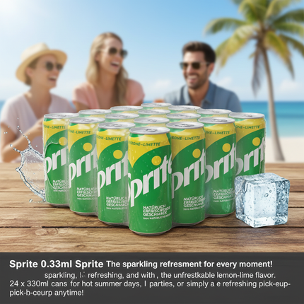 Sprite Getränk mit spritziger Frische