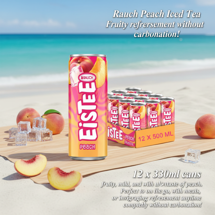 Rauch Ice Tea Peach 330ml Dose