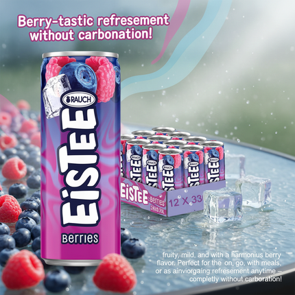 Rauch Eistee Berries mit Beeren Geschmack