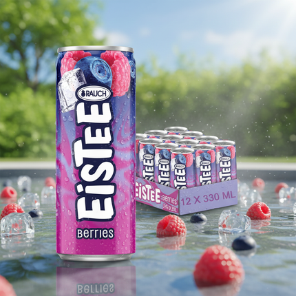 Rauch Ice Tea Berries Erfrischungsgetränk