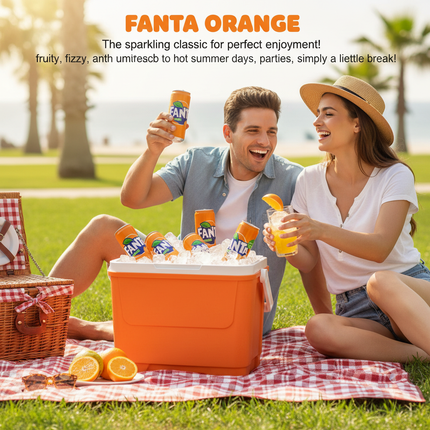 Fanta Orange Softdrink in Dose