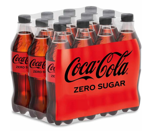 Coca-Cola Zero 500 ml – eine klassische Erfrischung mit dem unverwechselbaren Geschmack von Coca-Cola ohne Zucker. die perfekte Kombination aus spritziger Kohlensäure und der legendären Rezeptur, ganz ohne Zucker. Erhältlich bei GEtca GmbH.