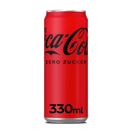 24er-Pack Coca-Cola Zero Dosen (330 ml) inkl. Pfand – Zuckerfreie Erfrischung mit klassischem Coca-Cola Geschmack. Perfekt für bewussten Genuss. Angebot von GEtca GmbH.