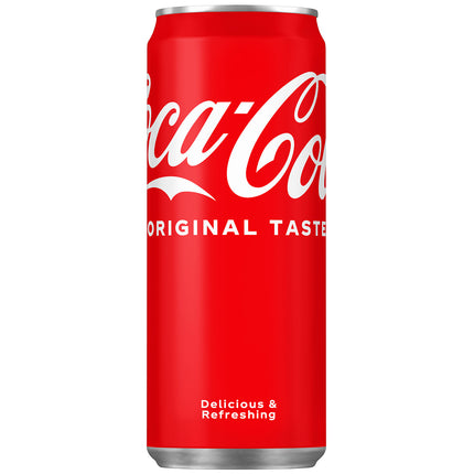 Coca-Cola Dosen (330 ml) inkl. Pfand – Erfrischendes Softgetränk mit klassischem Geschmack. Ideal für unterwegs oder zum Teilen. Angebot von GEtca GmbH.