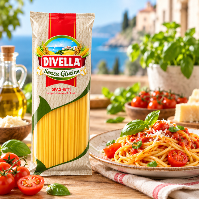 Divella Spaghetti Senza Glutine 400 g – glutenfreie italienische Spaghetti