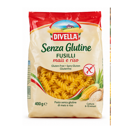 1. Divella Fusilli glutenfrei 400 g – Zutaten, Allergene, Nährwerte und Produktinformationen
