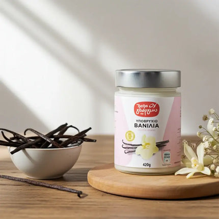Ypovrichio Vanille Süßspeise 420 g im Glas