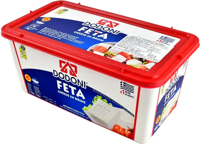  Dodoni Feta-Käse 2kg griechischer Schafskäse Schafkäse Salzlake 43% Fett i.Tr.