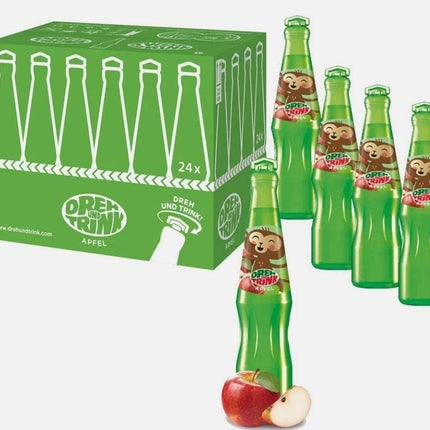 Dreh und Trink Apfel 200 ml ist ein fruchtiges Erfrischungsgetränk ohne künstliche Farbstoffe. Die recyclefähige Verpackung macht es praktisch für unterwegs. Erhältlich bei GEtca GmbH.