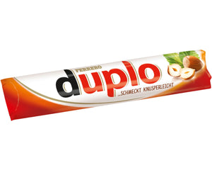 Die Packung Duplo 18g der Firma GEtca GmbH enthält zehn Riegel des beliebten, knusprigen Schokoladenriegels mit zarter Haselnussfüllung – perfekt für einen kleinen Genussmoment zwischendurch.
