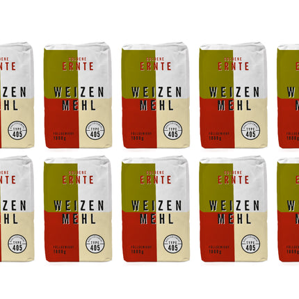 Goldene Ernte Weizenmehl Type 405 10x1 kg