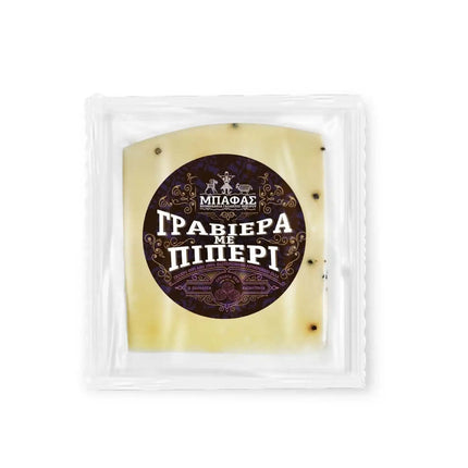 Bafas Graviera Pfeffer Käse aus Griechenland Premium