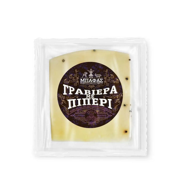 Bafas Graviera Pfeffer Käse aus Griechenland Premium