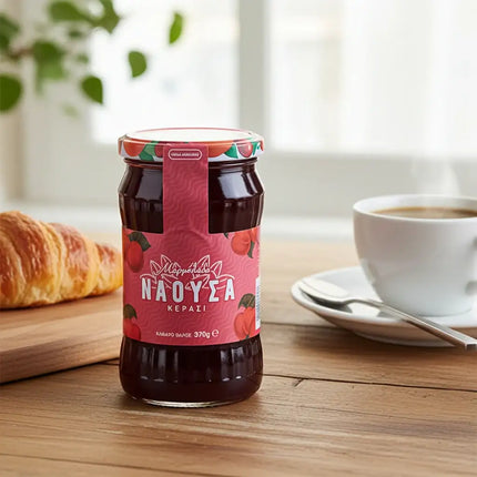 Konfitüre extra Kirsch Naoussa (370g) Haitoglou