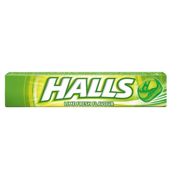 Die Packung Halls Bonbons Lime Fresh 33,5g der Firma GEtca GmbH enthält zehn Packungen erfrischender Lutschbonbons mit spritzigem Limettengeschmack – perfekt für einen belebenden Genussmoment unterwegs oder zu Hause.