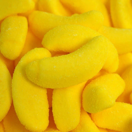 150er-Pack Haribo Bananas (1050 g) – Weiche Schaumzucker-Bananen mit intensivem Bananen-Geschmack. Perfekt für eine süße und fluffige Nascherei. Angebot von GEtca GmbH.