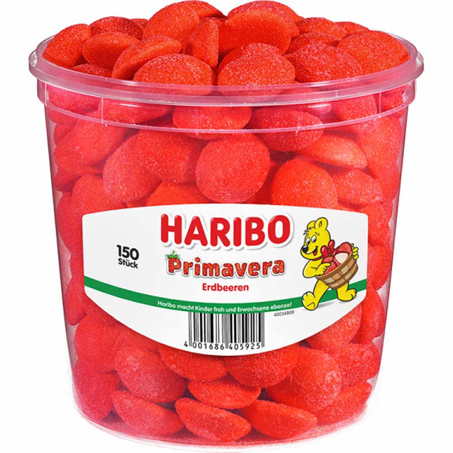 Haribo Primavera Erdbeeren Maxi 150er 1050g