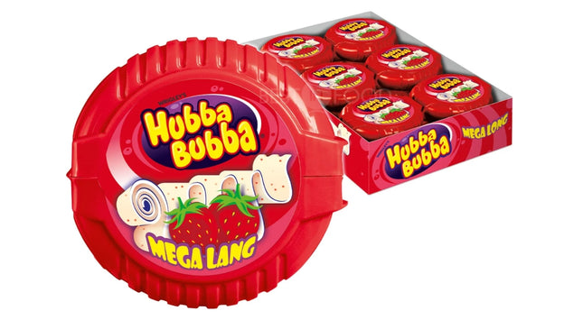 Hubba Bubba Mega Long Erdbeere Getca GmbH