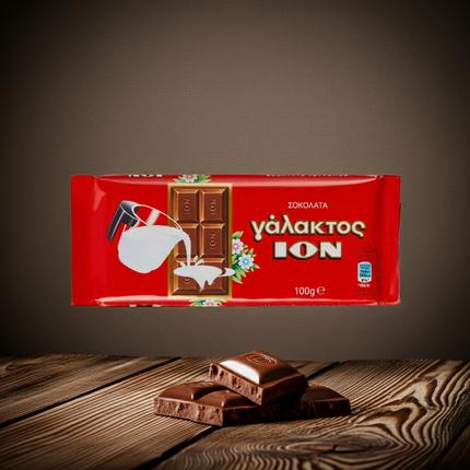 ION Milchschokolade 100g – griechische Vollmilchschokolade von Getca GmbH