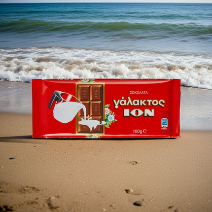 ION Milk Chocolate 100g – klassische Milchschokolade aus Griechenland bei Getca GmbH